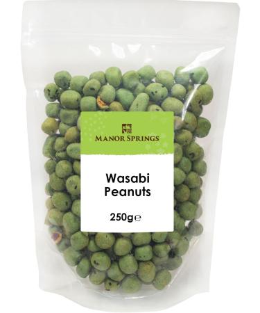 Wasabi Peanuts 250g by Manor Springs - Buy Online on GoSupps.com