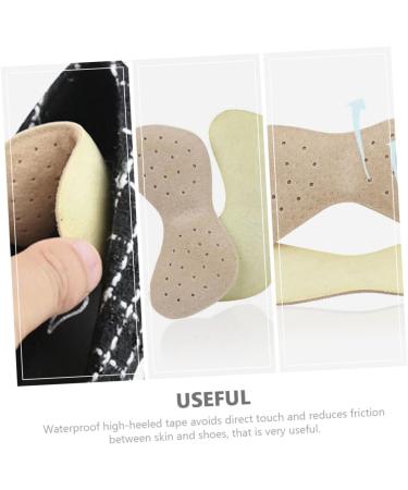 FRCOLOR Shoe Heel Cushion Pads - 12 Pcs Heel Inserts for Loose Shoes - Comfort and Support for Women - Light Yellow 8.7x4.2CM - Buy Online on GoSupps.com