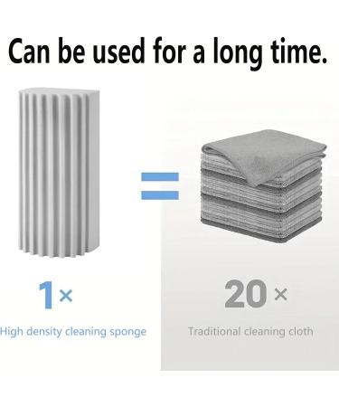 Multifunction Strong Absorbent Magical Brush PVC Sponge Wipes high-Density Multifunctional Sponge Blocks Reusable Wiping and Cleaning Tool for Window Kitchens bathrooms Cars. (6PCS) - Buy Online on GoSupps.com