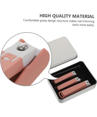 1set Anti-Splash Nail Clippers Toe Nail Scissors Fingernails Clippers and Toenails Clippers Fingernail File Nails Household Nail Scissors Abs Manicure Pedicure Scissors - Buy Online on GoSupps.com