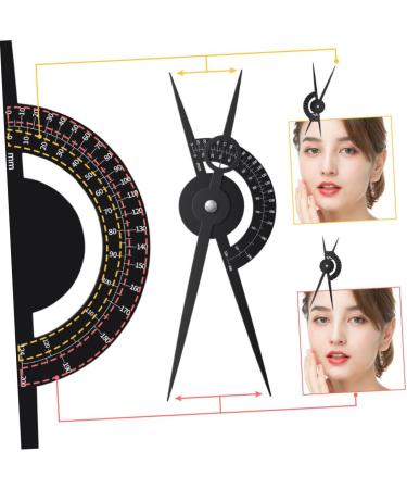 DRESSOOS Ruler Line Horizontal Measuring Measure Auxiliary Tool Shaper Shaping Eyebrow Premium Professional - Buy Online on GoSupps.com