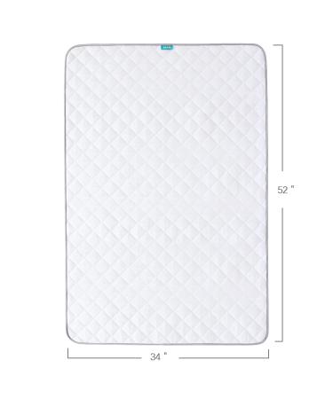 Washable Waterproof Bed Pads for Incontinence 34x52 - Adult Bed Wetting Protection - Reusable Hospital Pee Pads White - Buy Online on GoSupps.com