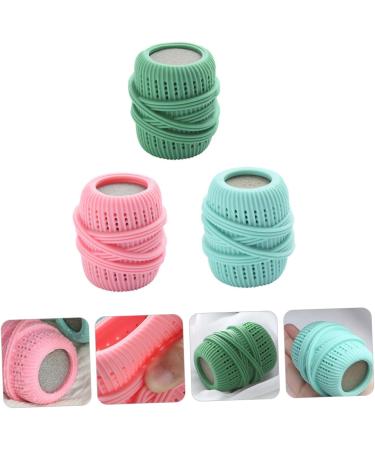 Didiseaon 6 pcs Anti-tangle washing machine Soap laundry washing detergent sponge Laundry soap Washing Balls dispenser Washer Detergent Laundry ball substitute Dryer 7x4.5x4.5cmx2pcs Random Colorx2pcs - Buy Online on GoSupps.com