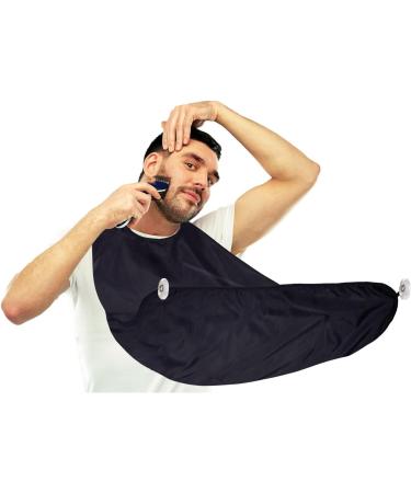 Beard Bib Apron Hair Catcher for Men | Prevent Clogs & Keep Sink Clean - Includes Grooming Cape & Suction Cups - Buy Online on GoSupps.com