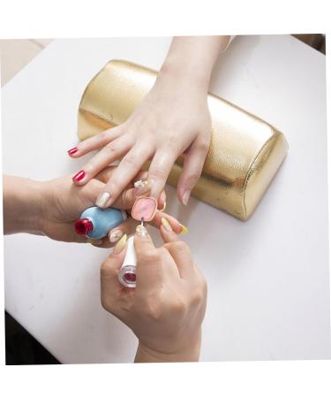  HAPINARY 2 Nail Art Rings for Nail Art Rings in Resin Color Mixing Palettes for Manicure Lovers Portable Suitable for Professional Use Festive Occasions - Buy Online on GoSupps.com