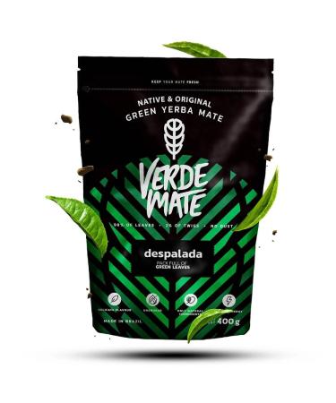 Verde Mate Green Despalada 0 4kg 400g | Yerba Mat Br silien | Yerba Mat Sans Additifs | Sin Palo | Sans Brindilles | S ch l'Air