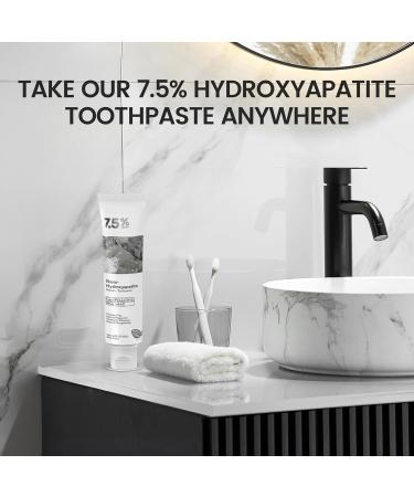 Hydroxyapatite Toothpaste for Advanced Enamel Protection Gentle and Effective Formula Fresh Breath Deep Cleaning Care Toothpaste Suitable for Sensitive Teeth (1) - Buy Online on GoSupps.com