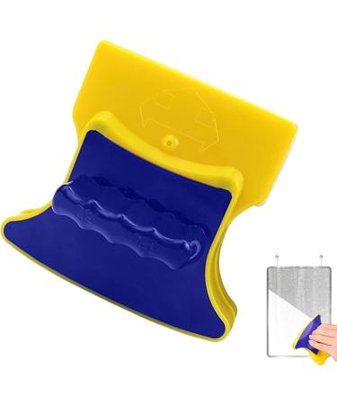 Glass Wiper for | Double Glazed Glass Wiper for Glass Wiper Cleaning Tools Magnetic Window Cleaner with1.5m Rope for Cleaning Thickness 3-8mm - Buy Online on GoSupps.com