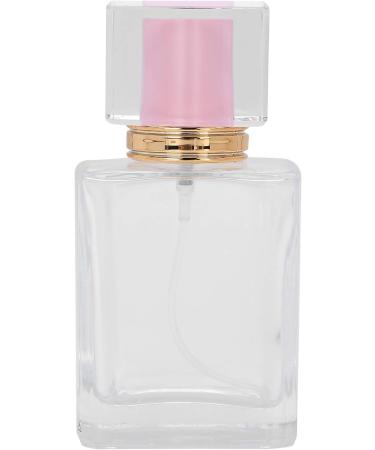 Verdant Touch Perfume Refillable Bottle Glass Perfume Bottle 50ml Refillable Spray Atomizer Container Transparent Pink Liquid Empty - Buy Online on GoSupps.com