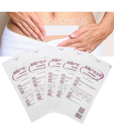 Silicone Scar Sheets & Strips - 5 Pcs Waterproof Keloid & Surgical Scar Remover Tape | Professional Wound Dressing & Shower Protector - Buy Online on GoSupps.com