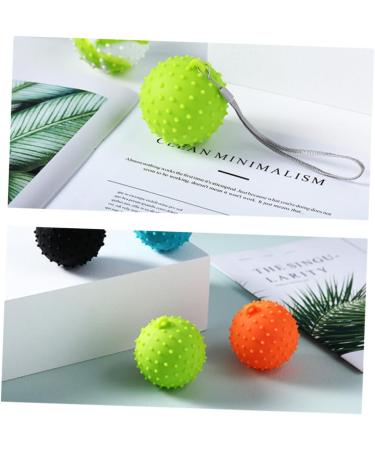 Anneomas Finger Strength Trainer - 2-Piece Hand Exercise Massage Balls for Stress Relief & Finger Grip Enhancement - Medium Green - Buy Online on GoSupps.com