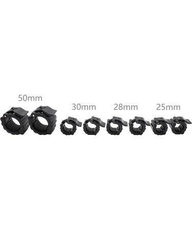 Strainho Quick Closure Dumbbell Collars - 25mm 28mm 30mm & 50mm Barbell Clips | Durable Dumbbell Bar Clips for Secure Workouts - Buy Online on GoSupps.com