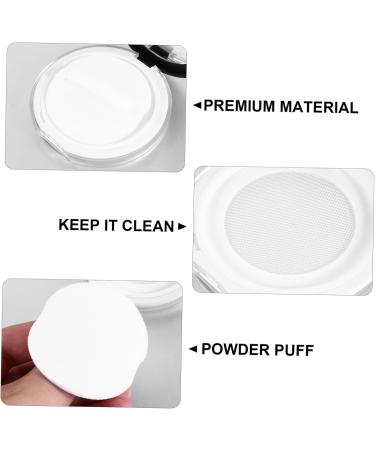 NOLITOY Make Up Mirrors 2pcs Box Loose Box 5g Case Bottle Bulk Travel Plastic Stand Black 7.5x7.5cm - Buy Online on GoSupps.com