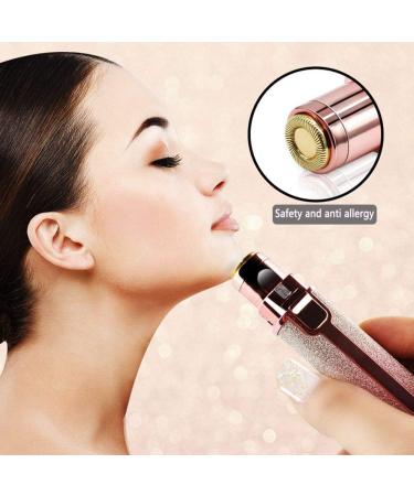 USB Chargeable High Speed Electric Eyebrow Trimmer & Nose Hair Shaver for Women | Portable Beauty Tool - Buy Online on GoSupps.com