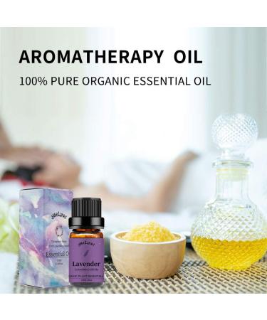 Yethious 2 Pack Lavender Peppermint Essential Oil Set - 100% Organic, Undiluted Aromatherapy Oils for Diffuser, Skin, Perfume, Soap, Candle Making - 2X 10ML - Mothers Day Gifts - Buy Online on GoSupps.com