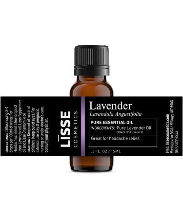 Premium Lavender Essential Oil - 0.5 Fl Oz - Batch Tested & Third Party Verified for Trustworthy Quality - Buy Online on GoSupps.com