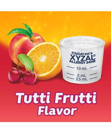 Allegra Children's 12HR Allergy Liquid with Xyzal Children's 24HR Allergy Oral Solution Bundle Berry & Tutti Frutti Flavors - Buy Online on GoSupps.com