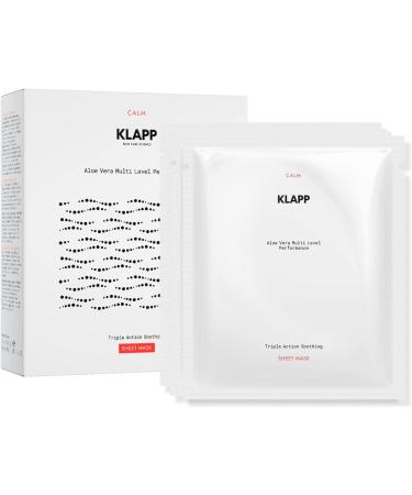 KLAPP Cosmetics Triple Action Soothing Sheet Mask 1 set met 3 maskers - Buy Online on GoSupps.com