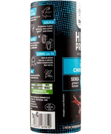  Italian Gourmet E.R. Granarolo Dark Choco Bomb High Protein Milkshakes (6-pack) UHT skimmed milk-based lactose-free and gluten-free 235ml + Italian Gourmet Polpa di Pomodoro (400g) - Buy Online on GoSupps.com