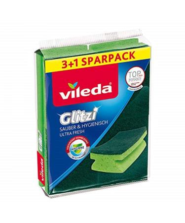 Vileda Glitzi Sauber & Hygienisch Reinigungsschwamm 4Pack