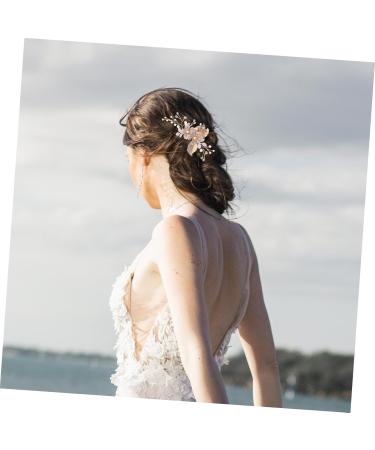 FOYTOKI Hair Comb Wedding Hair Clip Hanfu Hair Accessories Bride Hair Accessories Flower Hair Accessories Fairy Jewelry for Women Aesthetic Hair Accessories Hair Styling Accessories - Buy Online on GoSupps.com