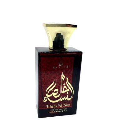 KHALIS AL NISA a Fresh Unisex Perfume with Mandarin Bergamot and Green Notes White Florals and Musk Accords 3.4 Oz