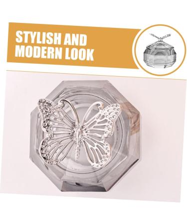 minkissy Crystal Glass Nail Dappen Dish Nail Liquid Holder Lightweight Crystal Cup Brush Holder Nail Dish Cup Nail Cups Manicure Acrylic Nail Supplies Pen Wash Cup Plate Cup Zinc Alloy - Buy Online on GoSupps.com