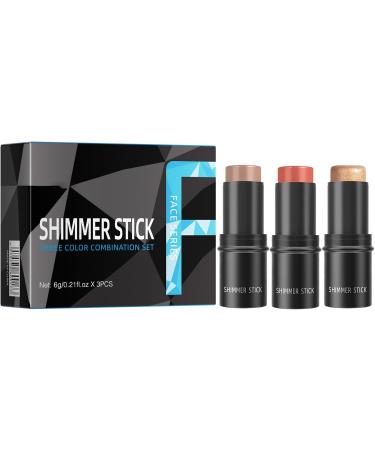 Complete 3-piece set of bronzer and cheek powder and highlights your facial features - Buy Online on GoSupps.com