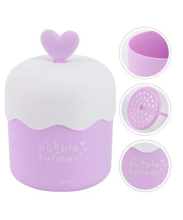 Face Wash Foam Maker - Portable Facial Cleanser Whip Cup for Travel & Home (Purple) | Perfect for Fresh Foamy Cleanse - Buy Online on GoSupps.com