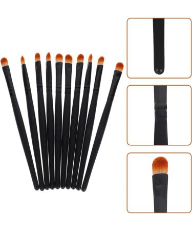 Lurrose 10-Piece Makeup Brush Set | Blending & Concealer Brush for Flawless Color Correction | Ideal for Under Eyes & Eyelids | International Shipping Available - Buy Online on GoSupps.com