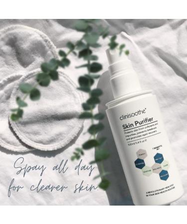 Clinisoothe+ Skin Purifier Daily Acne Treatment Mist for Face & Body | Hypochlorous Technology for Breakouts & Rapid Recovery | All Skin Types (3.4oz - Buy Online on GoSupps.com