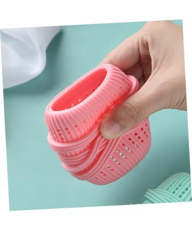 minkissy 6 Pcs Washing Machine Laundry Ball Dryer Ball Washing Machine Balls Clothes Washing Ball Laundry Washing Balls Laundry Balls Fabric Softener Tpe Household Washer 7x4.5x4.5cmx2pcs Random Colorx2pcs - Buy Online on GoSupps.com