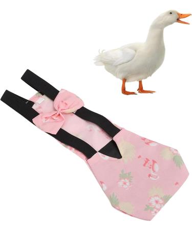 Zerodis Pet Chicken Diapers - Flamingo Pattern, Medium Size - Ideal for Poultry Pet Hygiene & Cleaning - Buy Online on GoSupps.com