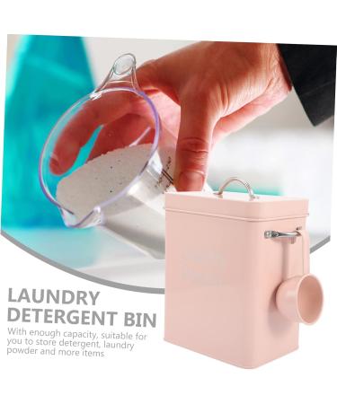 Box washing powder bucket food containers metal laundry powder tin metal laundry powder holder iron - Buy Online on GoSupps.com