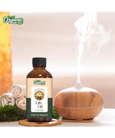 Organic Zing Lily (Lilium Auratum) Oil | Pure & Natural Essential Oil for Skincare & Aroma & Diffusers - 30ml/1.01fl oz - Buy Online on GoSupps.com