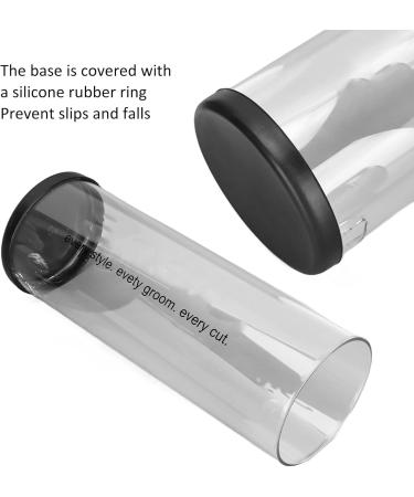 Barbicide Soaking Jar Transparent Cleansing Glass Jar for Barber Tools Nail Salon Supplies Cleansing - Buy Online on GoSupps.com