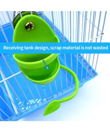 2Pcs Bird Parrot Cuttlebone Holder Set with Perch Stand Universal Bird Feeding Racks Cuttlefish Bone with Holder for Bird Food Supplies Vegetable Fruit Container green - Buy Online on GoSupps.com