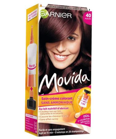 Garnier Movida Ammonia-Free Coloring Cream Treatment 40 - Auburn