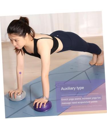 Buy Homsfou Durian-Ball Feet Muscle-Relaxing Massager - Portable Body Massage Device - Purple Foot Massager for Office & Home - 16x16x8cm - Buy Online on GoSupps.com