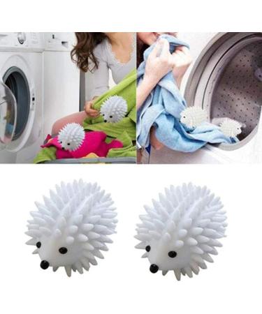 BLUEKIWI 4 Pack Reusable Hedgehog Laundry Dryer Balls to Dryer Sheets and Fabric Softeners for Laundry Clothes Fabrics Reduce Wrinkles and Static fewer clothes wrinkles and less static cling - Buy Online on GoSupps.com