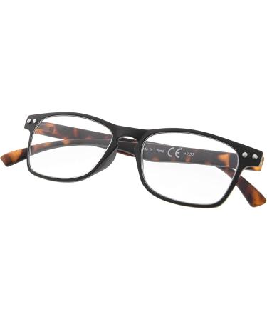 Eyekepper Ultrathin Flex Frame 5-pack 80's Reading Glasses +1.75 | Sunshine Readers | 5 Pairs Mix Colors - Buy Online on GoSupps.com