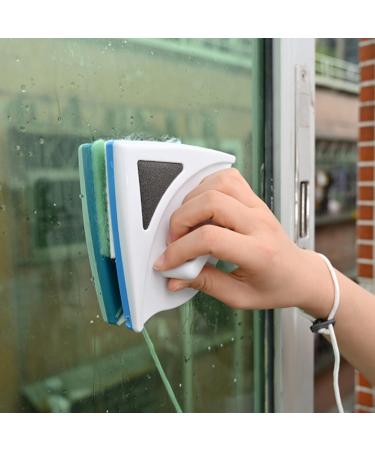 Window Cleaner Magnetic Double Side Wash Window Wiper Household Window Cleaning Brush Glass Cleaner Tool for Double Glazed Window (3 8mm) - Buy Online on GoSupps.com