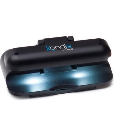 Ozeri Kandle Book Light -- LED Reading Light Designed for Books and eReaders. Black