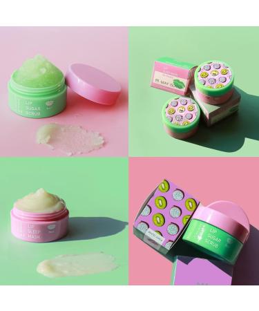 May Island Lip Care Kit | Lip Mask & Sugar Scrub Set for Overnight Treatment | Exfoliating Lip Therapy | International Shipping - Buy Online on GoSupps.com