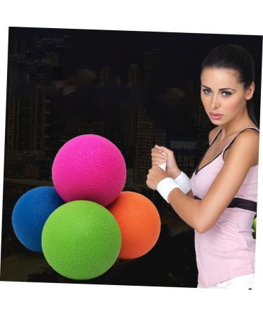 Beavorty 4-Pack Yoga Ball & Lacrosse Massage Balls - Foot & Yoga Therapy Balls for Deep Tissue Relief - Buy Online on GoSupps.com