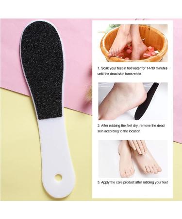 Double-Sided Foot File 6pcs Foot Rasp Files Disposable Foot Rasp Manicure File Callus Hard Skin Remover - Buy Online on GoSupps.com