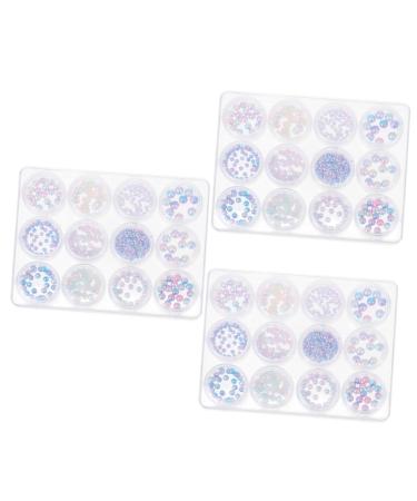 FRCOLOR 36 Boxes Nail Decoration Nail Accessories Nail Art Set Fingernail DIY Decoration Three-Dimensional Nail DIY Decoration Ornament Nail DIY Pendant Nail Art Pendant Jelly Decorate Charm