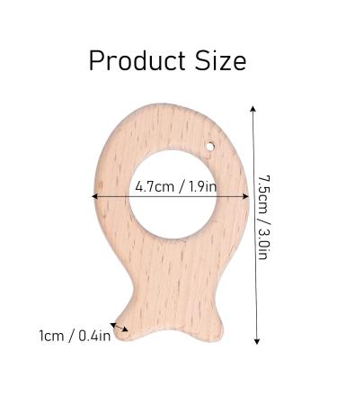 5pcs Baby Teethers - Pain Relief Teething Toys & DIY Jewelry Necklace Accessories for Infants - Buy Online on GoSupps.com