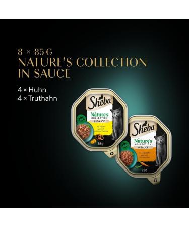 Sheba Nature's Collection in Sauce - Premium Poultry Cat Food 32 x 85g | International Shipping - Buy Online on GoSupps.com