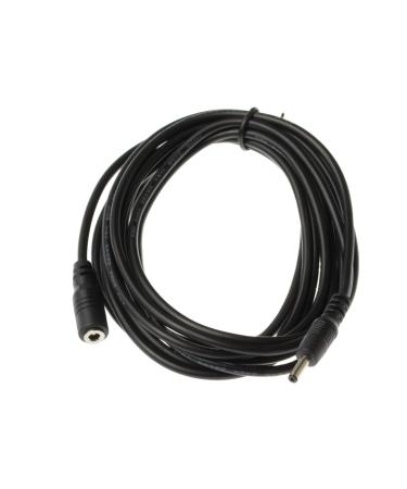Buy Kingfisher Technology 3M Extension Cable - 2A Female to Male DC Charging Cable for Rechargeable Body Wall Massage Devices - Durable Black Connector - Buy Online on GoSupps.com